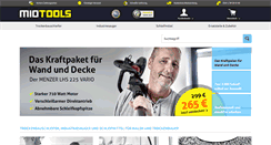 Desktop Screenshot of miotools.de